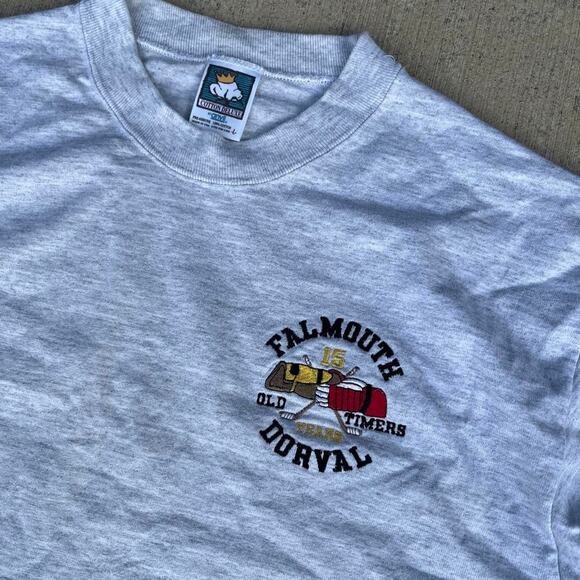 Ice Hockey Canada vs USA Old Timers 15 anniversary Anvil Cotton Deluxe - Picture 5 of 8